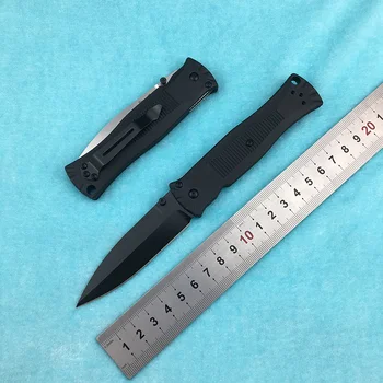 

OEM 530 530BK Folding Knife nylon fiber Handle 154cm Blade Folding Pocket Survival Camping Hunting Practical EDC Tool