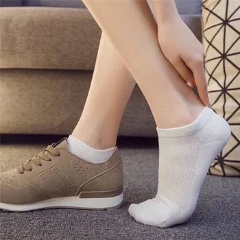 

10pair/lot Men Socks Casual Summer Style Breathable Socks High Quality Male Mesh Socks Women Korean Fashion Short Socks