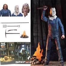 7 дюймов NECA Friday 13 часть 2 Джейсон Вурхиз фигурка игрушка ужас подарок на Хэллоуин