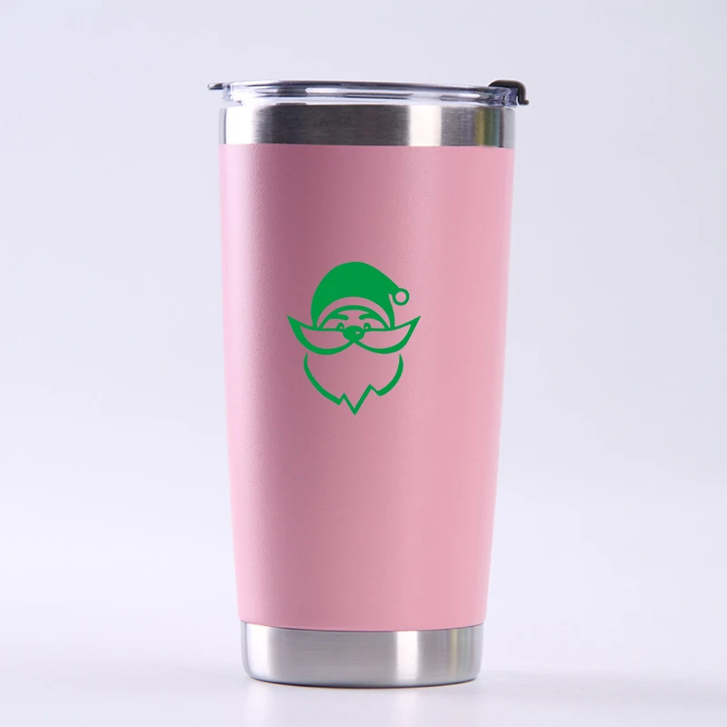 Online Santa Claus Christmas gift for man woman double wall stainless steel mug cup water bottle car cup