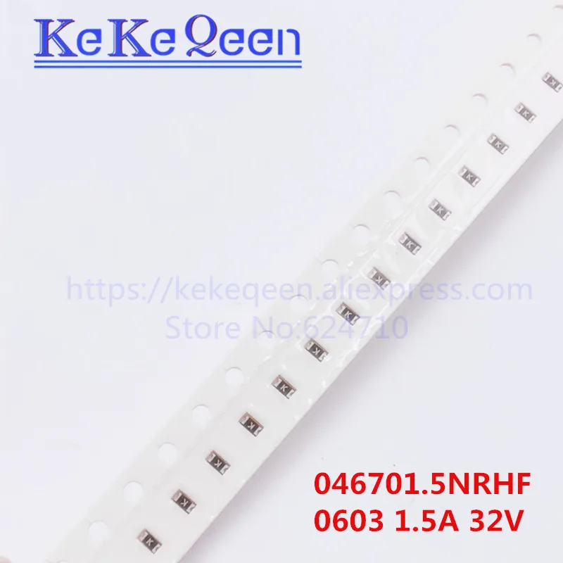 10 Pcs Lf Surface Mount Zekering 0467 467 Smd Zeer Snelwerkende 0603 32V 0.25A 0.375A 0.5A 0.75A 1A 1.25A 1.5A 2A 2.5A 3A 3.5A 4A 5A