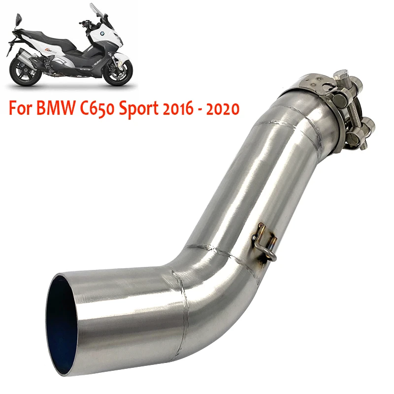 Silencieux d'échappement modifié avec lien central, pour BMW C650 Sport  2016 2017 2018 2019 2020 C650 SPORT | AliExpress