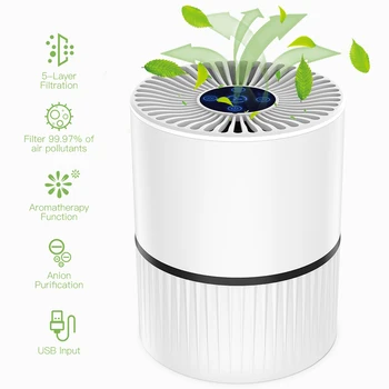

Air Purifier Remove Formaldehyde Smoke Dust Purification Home Car Air Cleaner Ozone Generator Disinfect Deodorize Air sterilizer