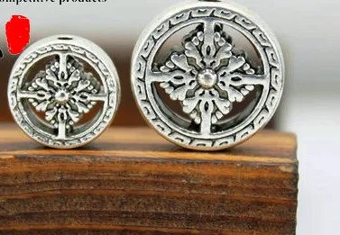 

Разделительные бусины для бижутерии, серебряные разделительные бусины для браслета fg4s, 10 шт./лот