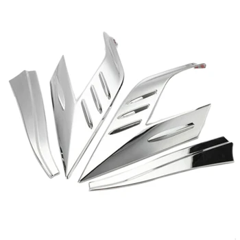 

4PCS Chrome Rear Tail Light Lamp Cover Trim FIT for Toyota RAV4 2019-2020