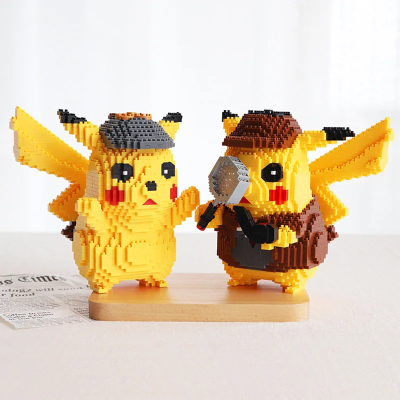 LNO Baukästen Spielzeug Kinder Figur Geschenk Pokémon Serie Blocksteine DIY 