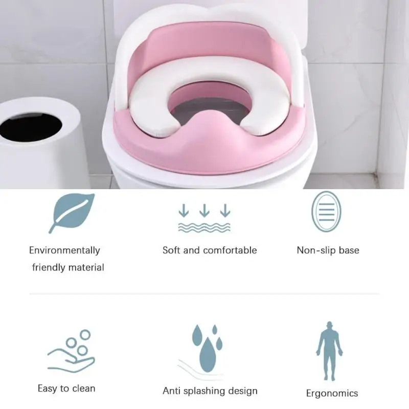 Детские дорожные сиденья для унитаза тонкий дизайн портативный Практичный Прочный детский горшок кольцо детский туалет Обучающие инструменты