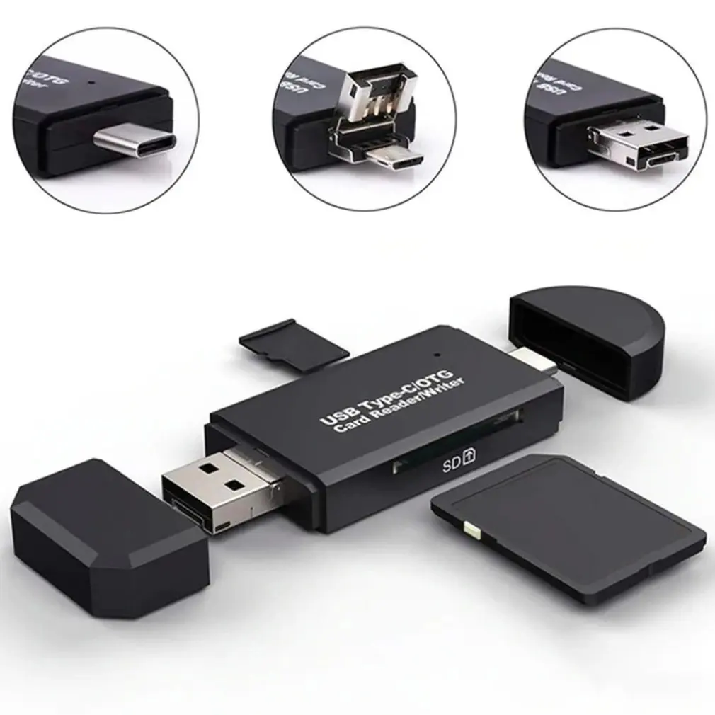 3 в 1 кард ридер для устройств на базе Android OS многофункциональном Устройстве