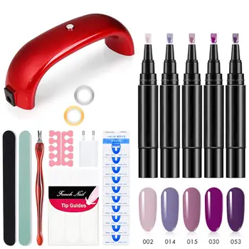 

Gel Nail Polish Set Nail Set UV LED Lamp Dryer with Nail Gel Polish Kit Soak Off GXMC