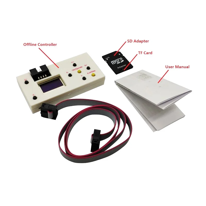 CNC Mini LCD Laser Engraving Machine Offline Controller for 3018 Pro BM/2030 Plus/4540 DIY Laser Engraver 3 Axis GRBL Offline