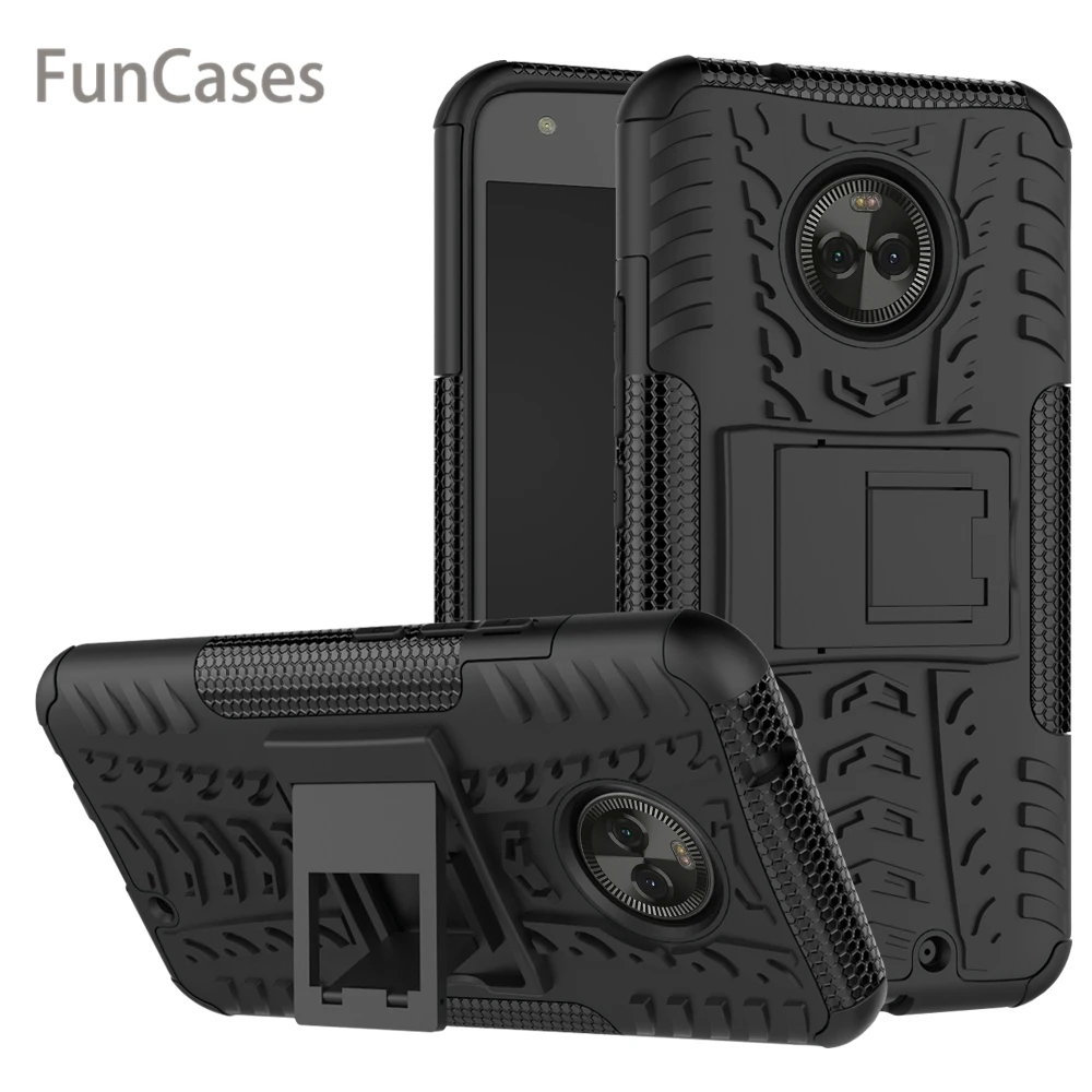 Защитный чехол для Moto X4 C G4 G5 G6 Plus Z Z2 E4 Play 2018 противоударный жесткий резиновый