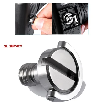 

Camera Tripod Monopod Professional Photography Stainless Steel Accessories Easy Apply 1/4 Inch Quick Release Screw Precision