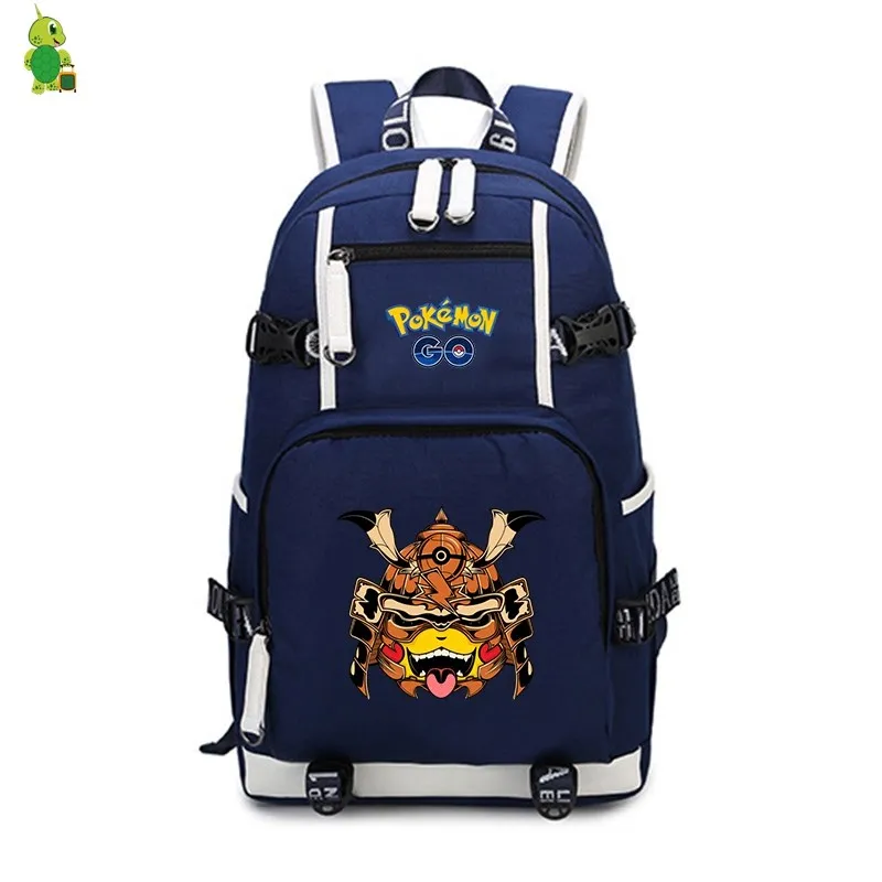 Mochila Pokemon Go Рюкзак Школьные сумки для подростков девочек мальчиков большие дорожные сумки на плечо женский мужской рюкзак для ноутбука рюкзак - Цвет: 22