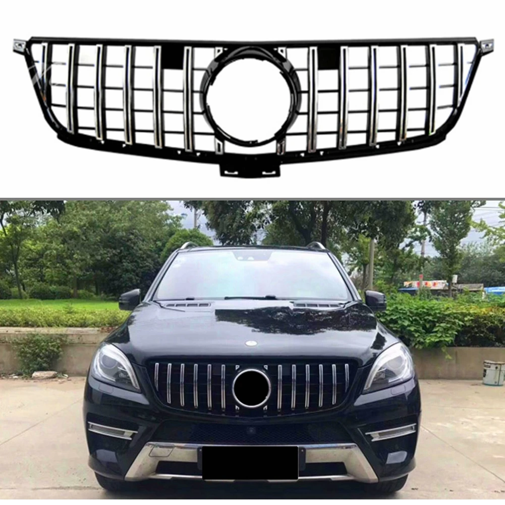 GT R решетка Передняя решетка для W166 ML класса 2012 2013 ML300 ML320 ML350 Ml400 ML450