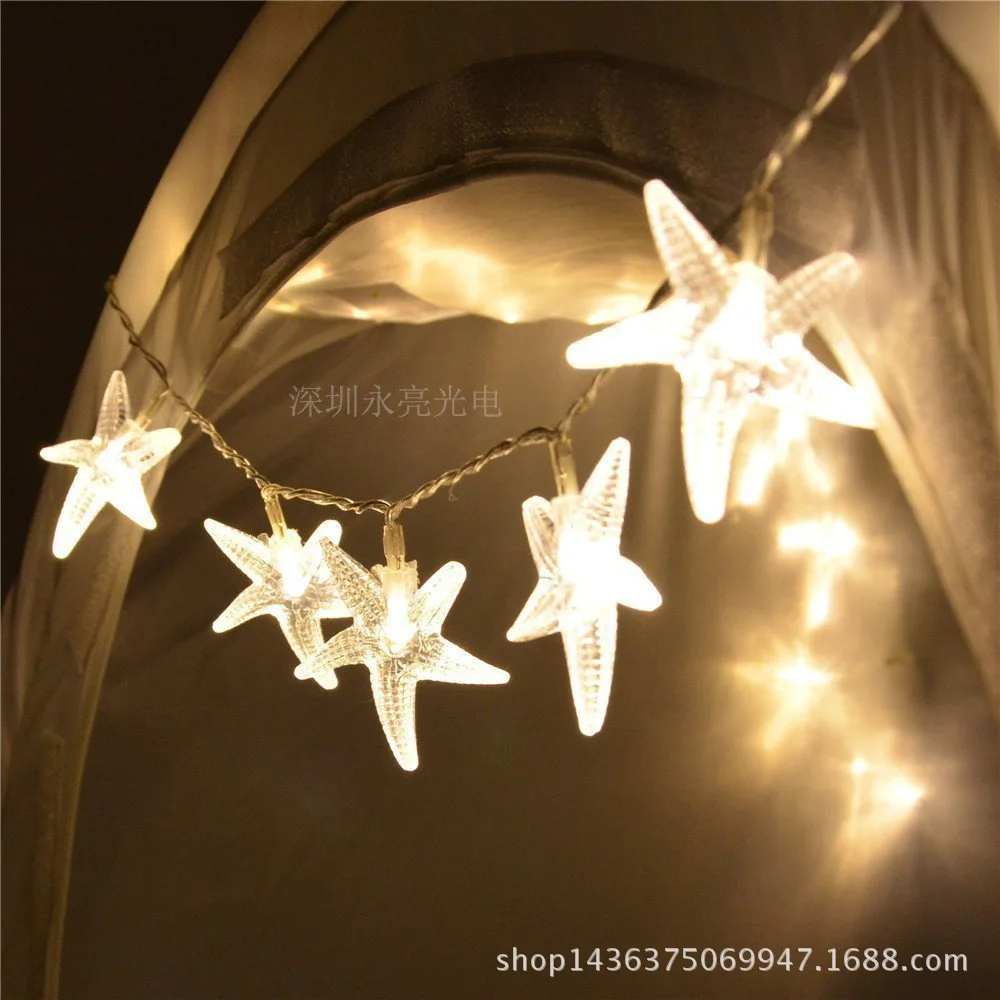 3 M 30led Copper Waterproof Battery Colorful Lights Lighting Chain Christmas Holiday Wedding Site Decorative Lights