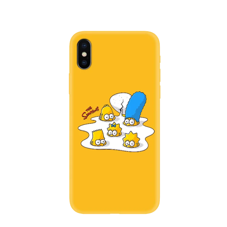 Чехол для телефона Homer J. Simpson для iPhone 11 11pro 6 6s 7 8 PLUS X XR XS MAX Модный мультяшный силиконовый чехол для телефона s Чехол Милый Забавный - Цвет: Y-0214