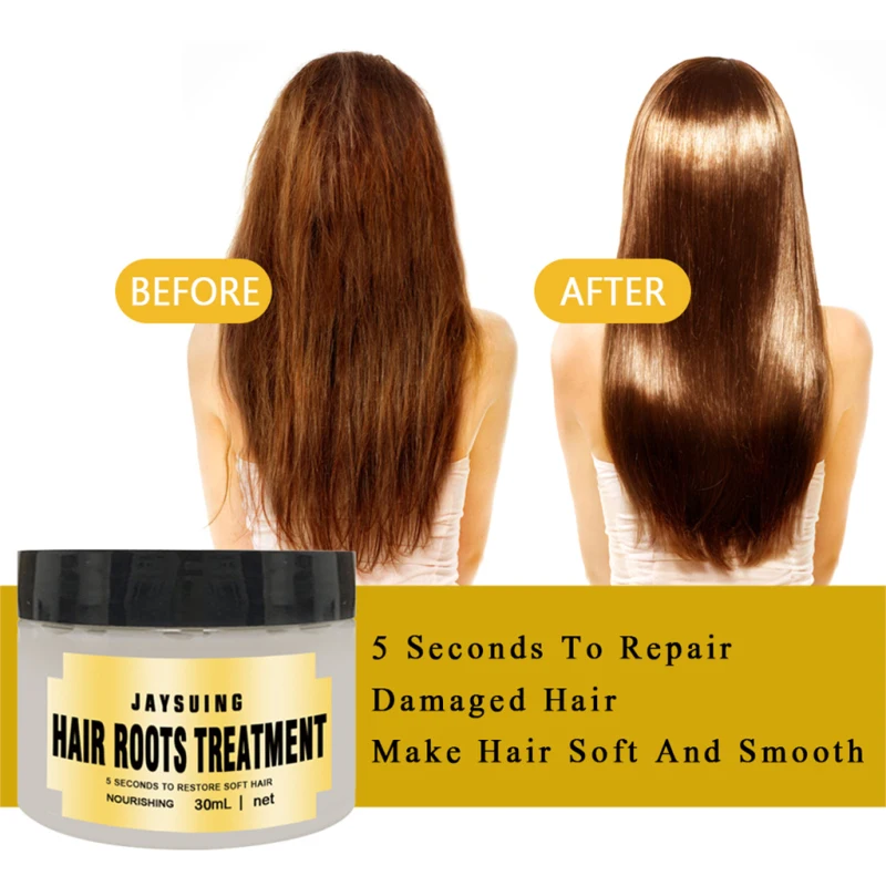 

Magical Treatment Keratin Repair Hair Mask Tonic Ginger Damage Restore Soft Hair & Scalp Treatment 5 Seconds Repairs TSLM1
