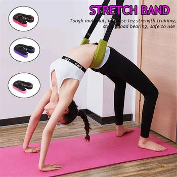 

350cm Stretching Band Back Bend Strap Assist Adjustable Training Belt Yoga Belts Body Building Fitness Equipment Exerciser