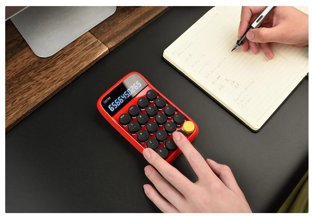 Xiaomi Lofree 20 клавиш Bluetooth цифровая клавиатура Мини Numpad механическая клавиатура калькулятор с подсветкой для ПК/ноутбука/телефонов