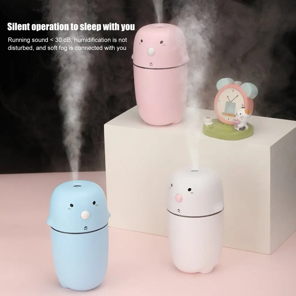 Usb Cute Pet Humidifier Household Gifts Mini Small Bedroom Desktop Car Aromatherapy Air Humidifier NewVersatile And Durable