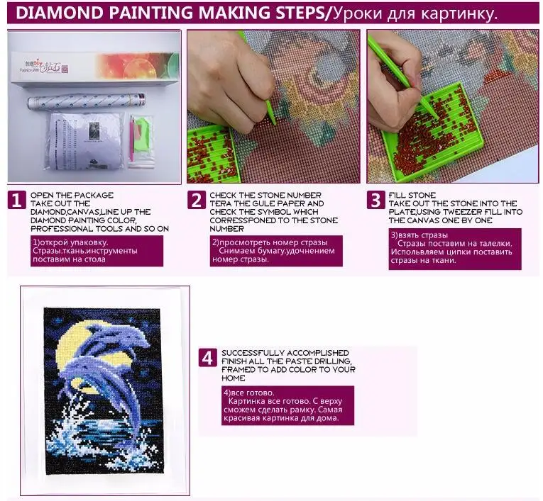 YUMEART Алмазная вышивка краски ing Красочные Слон с бриллиантами мозаика животных DIY