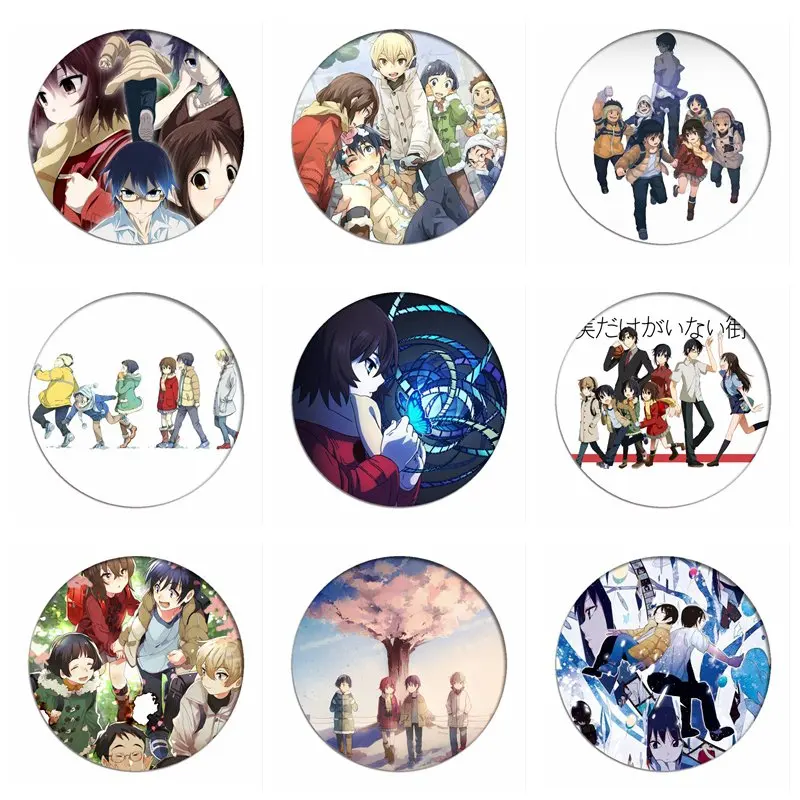 Город в котором только я отсутствует Значки для косплея Кайо хиназуки брошь