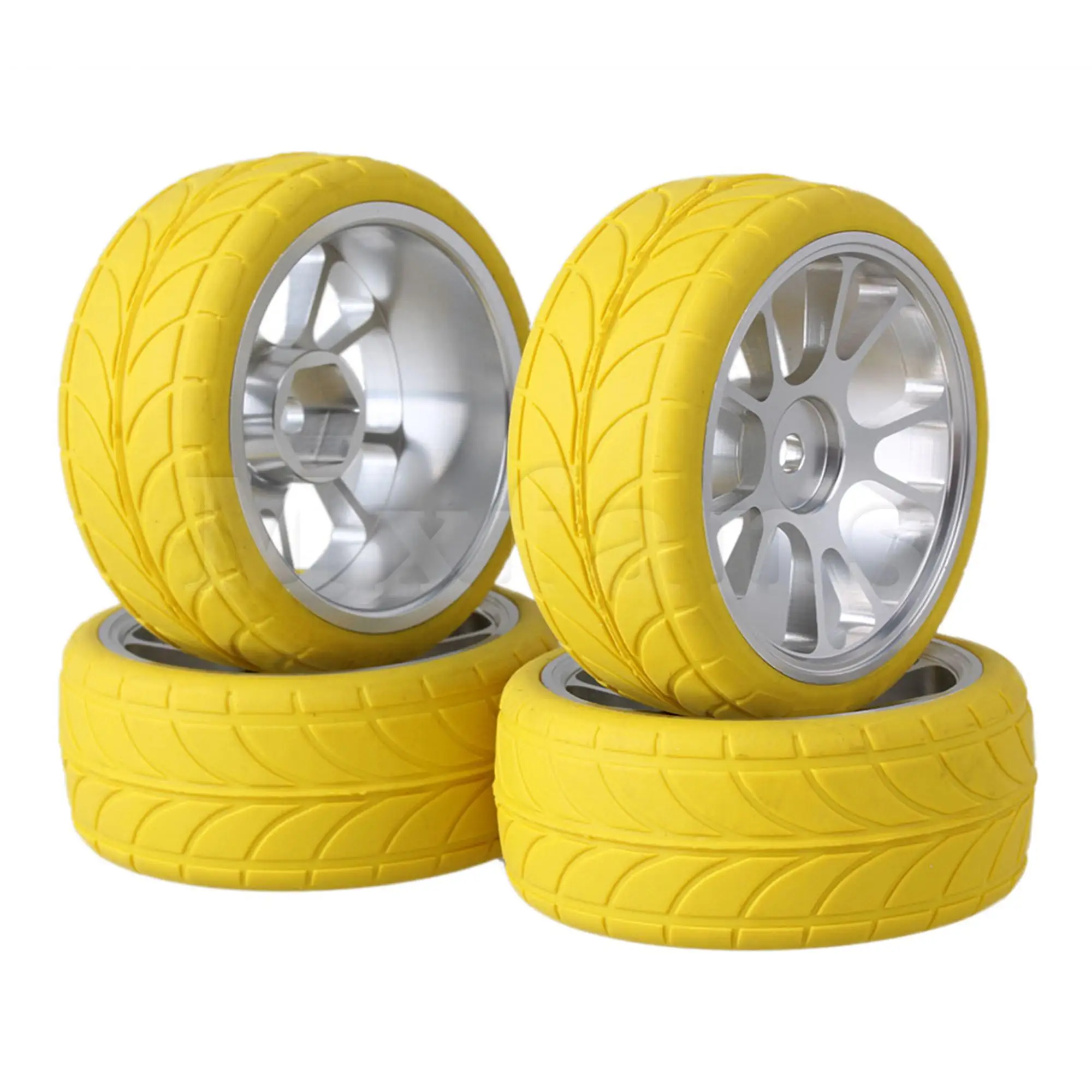 thumbnail image 2 of INJORA 2.2 Inch RC Beadlock Wheels - 4pcs Gold Rims For 1:10 Scale Rock Crawlers 2 of 14