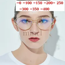 Модные солнцезащитные фотохромные очки для близорукости, оптические женские очки по назначению, оправа для очков-1,0-4,0 NX