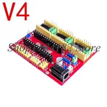 

Free Shipping 5PCS A4988 Driver CNC Qunqi Shield Expansion Board for V3 V4 Engraver CNC shield v4