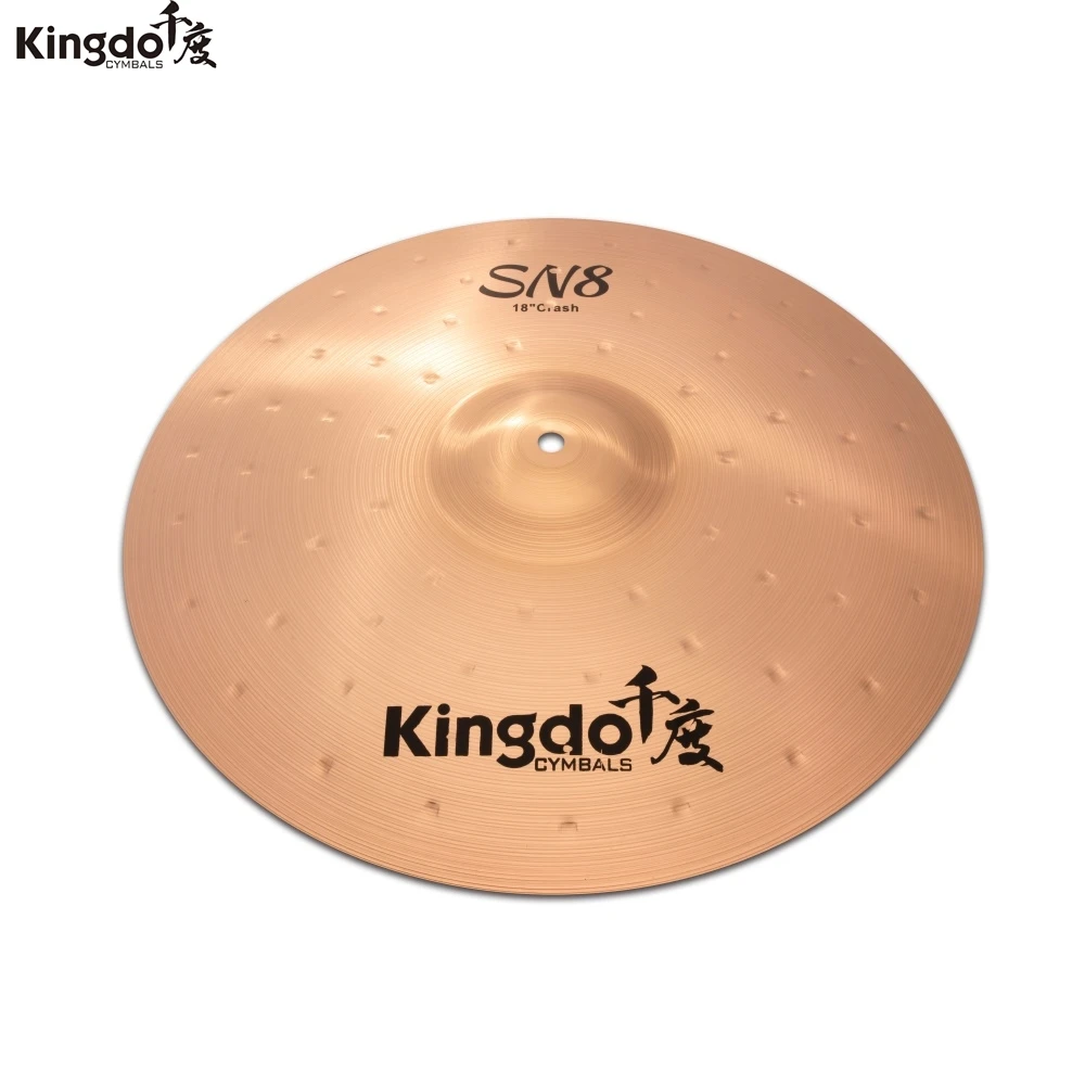 

Kingdo B8-SN8 series 18"crash cymbal for drums