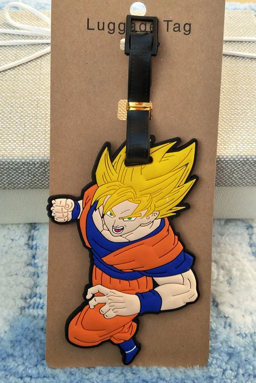 Аниме Dragon Ball Son Goku Saiya багажные бирки сумка дорожные аксессуары - Цвет: Style 12