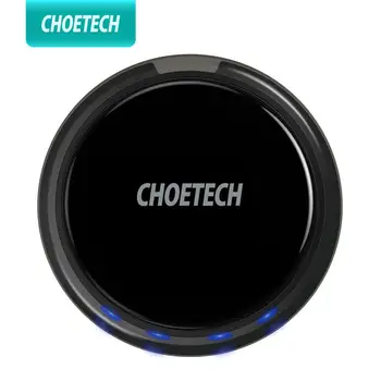 

CHOETECH QI Wireless Charger for iPhone X Xs Max 8 Plus 5W Wireless Charger Pad for Samsung S10 S8 S9 Plus Phone Charging Pad