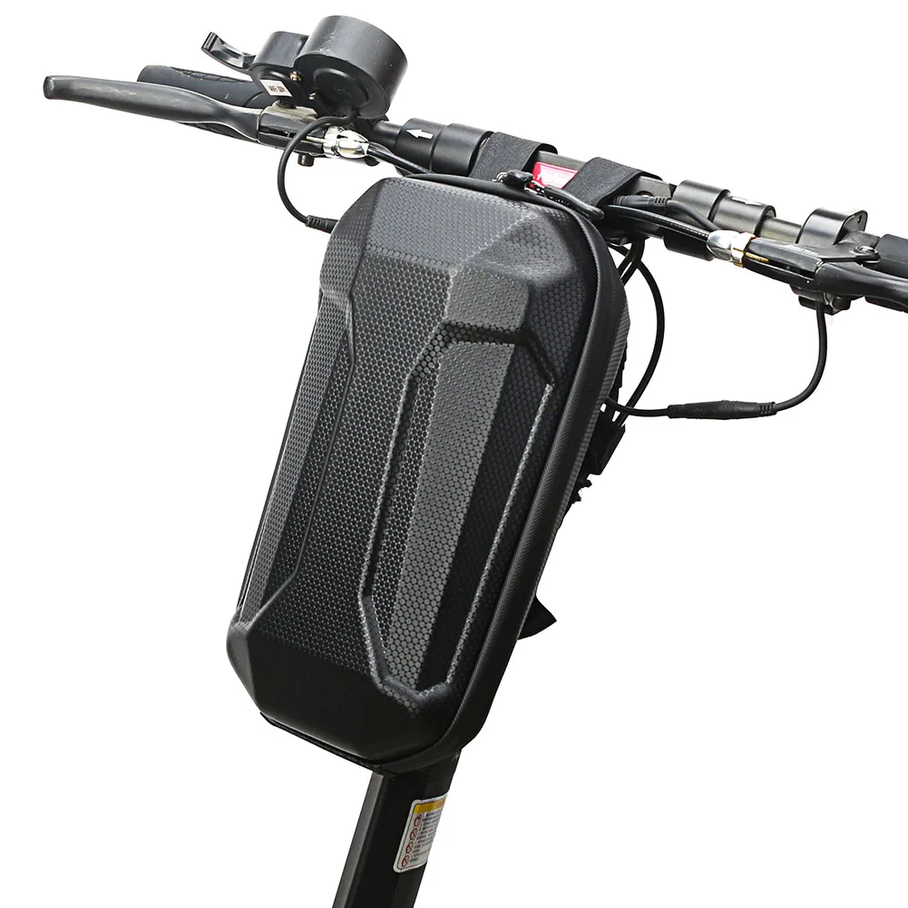 Electric Scooter Front Handlebar Hard Shell Bags Storage Scooter