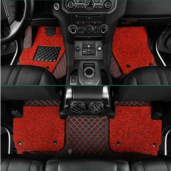 

Good quality! Custom special car floor mats for Toyota C-HR 2020-2017 durable waterproof double layers car carpets for CHR 2019