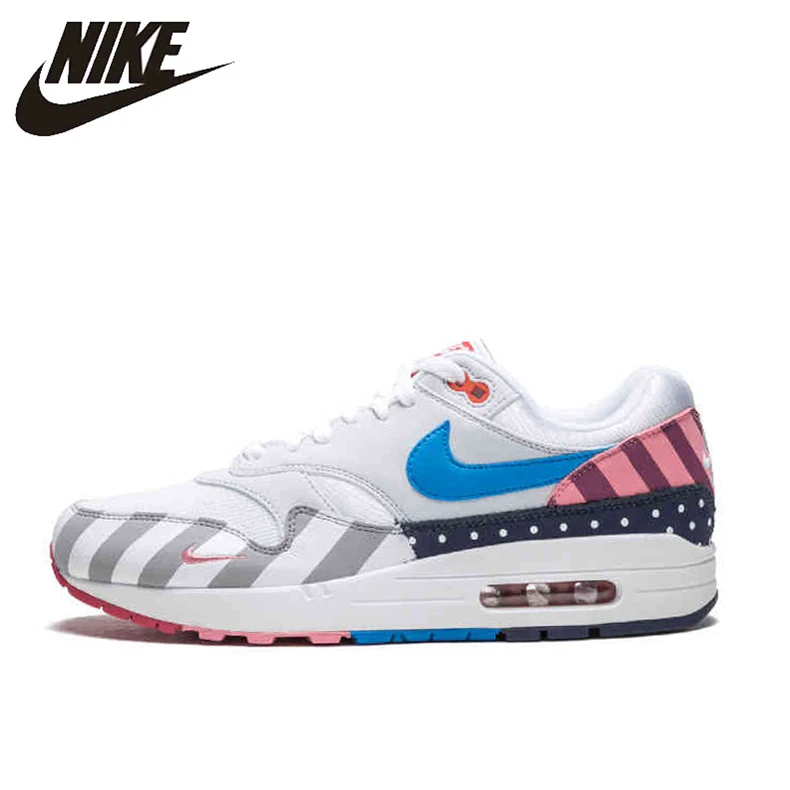 Nike Parra X Nike Air Max 90 Rainbow  Amusement Park Running Shoes For Men and Women AT3057-100 36-44