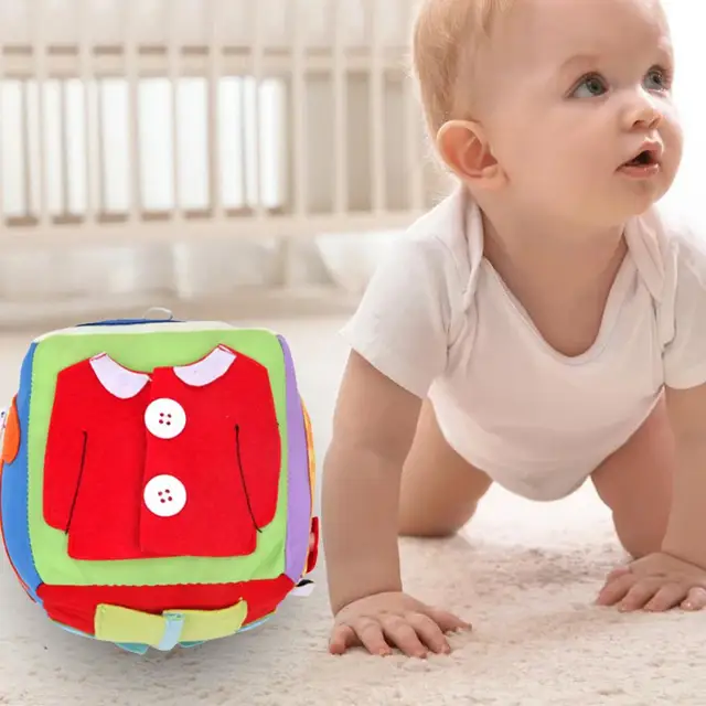 Children Cloth Building Blocks New Infant Baby Cloth Doll Soft Rattle Early Educational Baby Toy Soft Plush Set Cube 3
