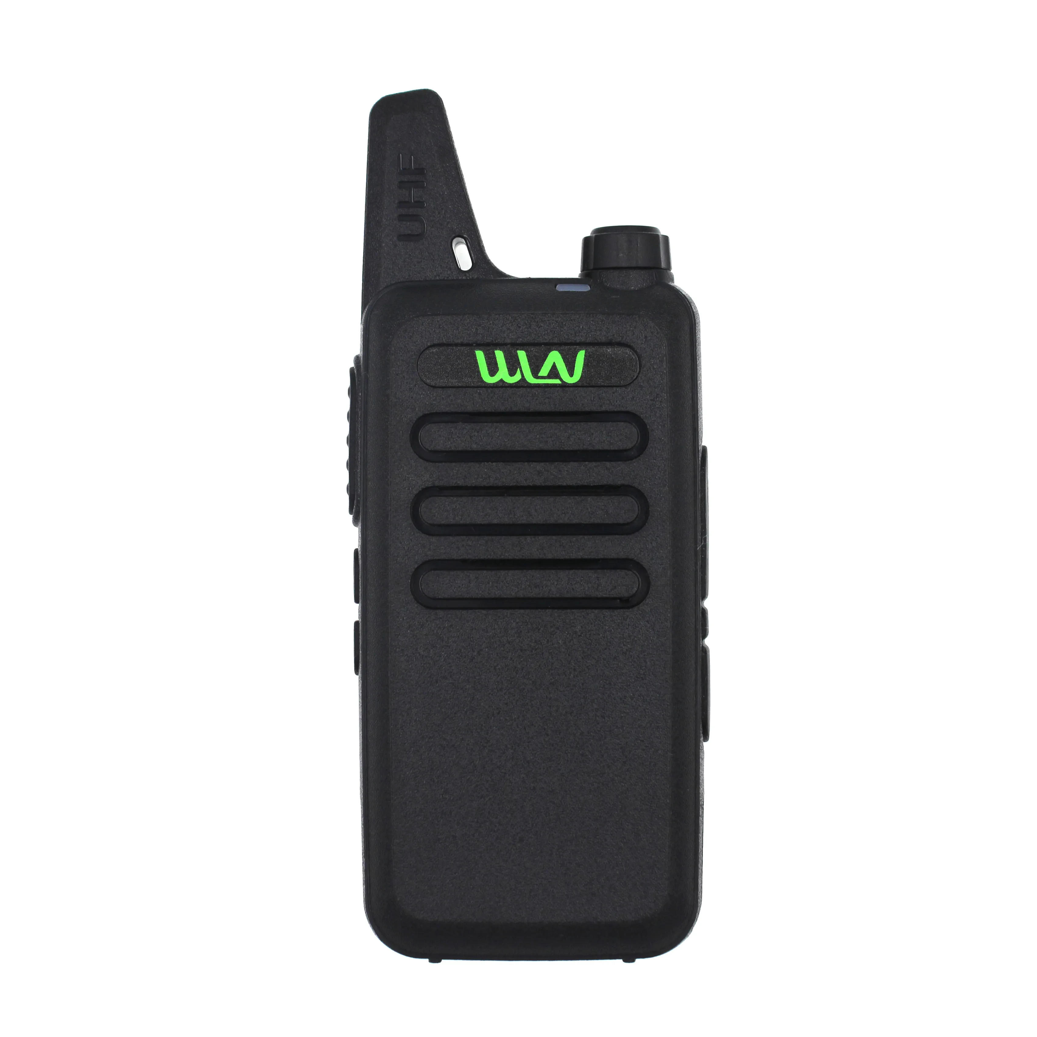 Черный WLN мини-рация KD-C1 X6 RT22 трансивер 16 канал частоты UHF 400-470 МГц двухсторонняя радиостанция - Цвет: Черный