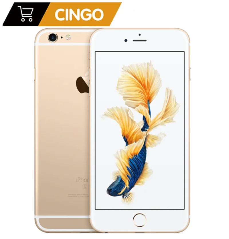 Разблокированный сотовый телефон Apple iPhone 6s 2 Гб ОЗУ 16/64/128 ПЗУ IOS A9 двухъядерный