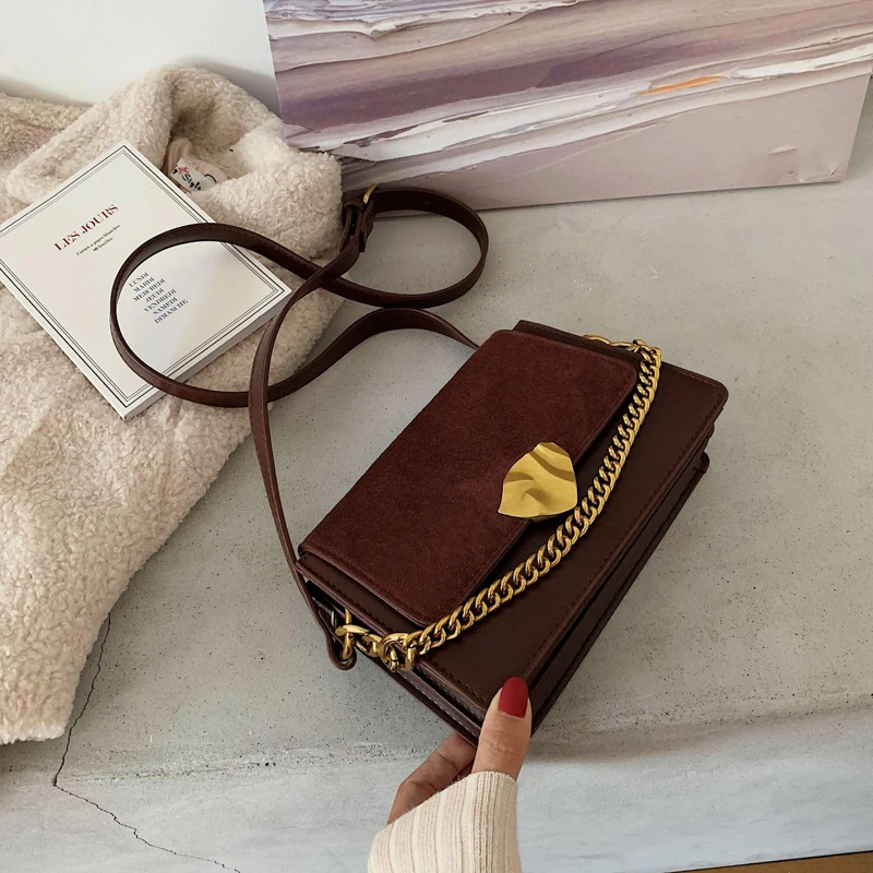 Винтажная модная женская сумка-тоут Новая высококачественная женская дизайнерская сумка из искусственной кожи, сумка через плечо - Цвет: Brown