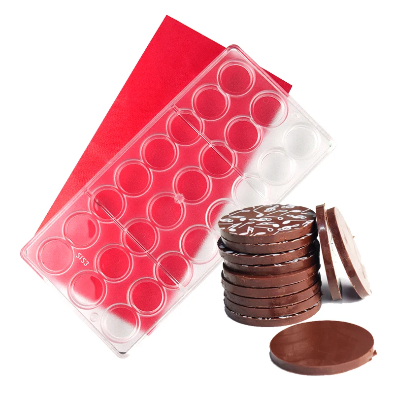 Chocolate Candy Bars Mold Polycarbonate Plastic Baking Pastry Cake Decorating Tools Tray Form for Bakery Party Molde Chocolate