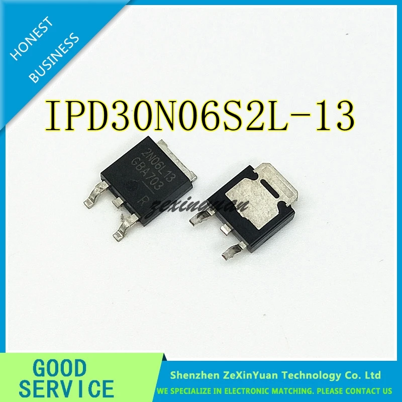 

10 шт./лот IPD30N06S2L-13 2N06L13 TO252