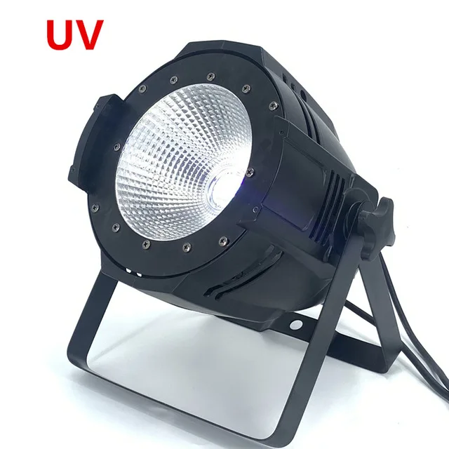 Светодиодный par 200 Вт COB RGBWA UV 5в1/RGBW 4в1/RGB 3в1/теплый белый холодный белый UV светодиодный Par Par64 Светодиодный точечный светильник dj светильник - Цвет: UV