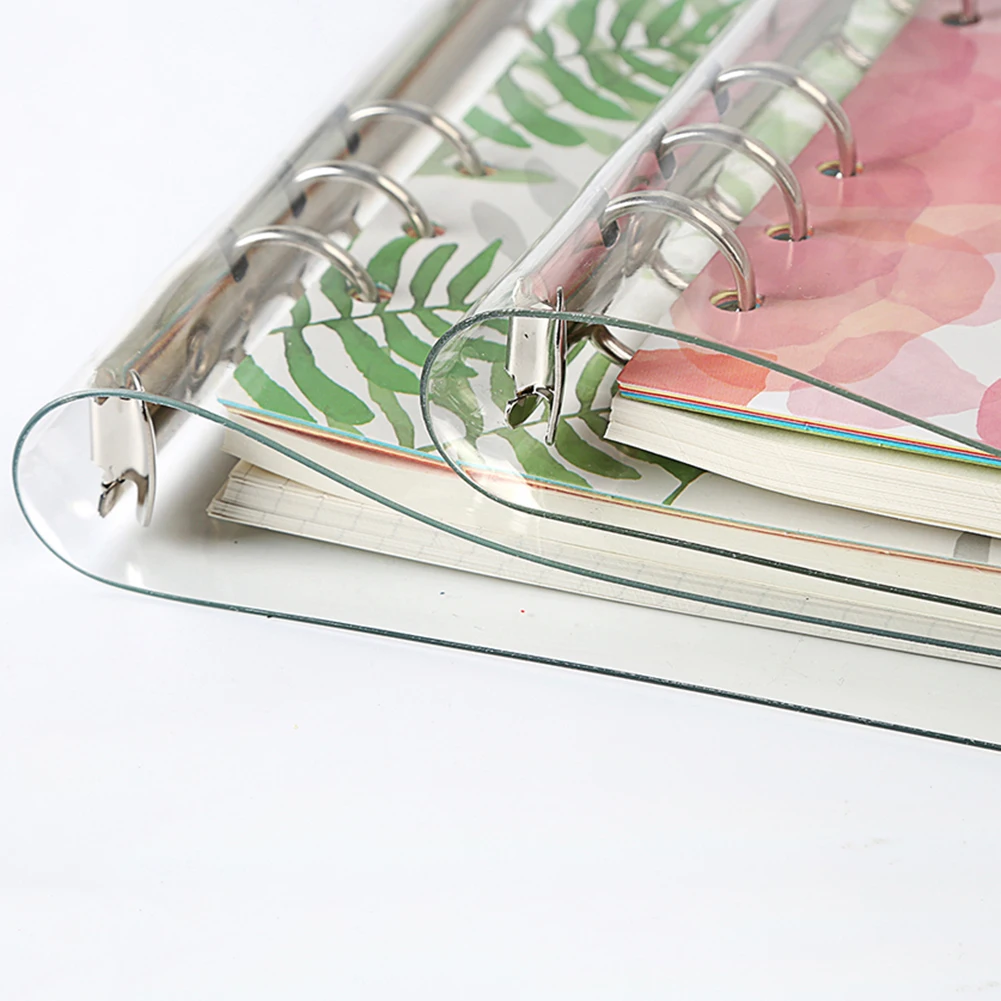 прозрачный блокнот с блёстками. голографический блокнот. блокнот с голографической обложкой. блокнотики с прозрачной обложкой. мини блокнот на кольцах с прозрачной обложкой.