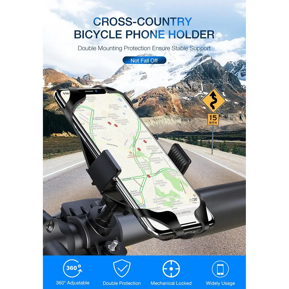 MTB для крепления мобильного телефона на велосипед держатель телефона Мотоцикл Велосипед Чехол для Телефона Руль кронштейн Аксессуары для