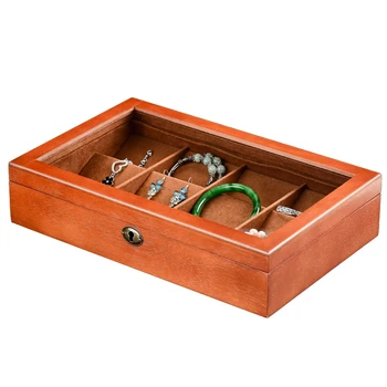 

12 Grids Solid Wood Watch Box Wood Clock Box Watch Case Time Box for Watch Holding