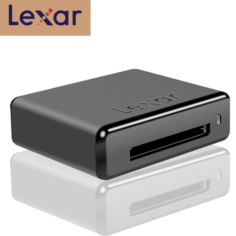 Lexar Профессиональный считыватель карт CF USB3.0 концентратор CompactFlash Thunderbolt 2 черный адаптер для HD/3D/4 K видеокарты конвертер