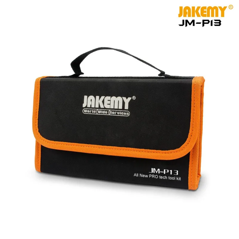 JAKEMY JM-P13 54 в 1 профессиональный набор отверток коробка набор с Сумка для электроинструментов ремонтный инструмент своими руками комплект для i8/iX