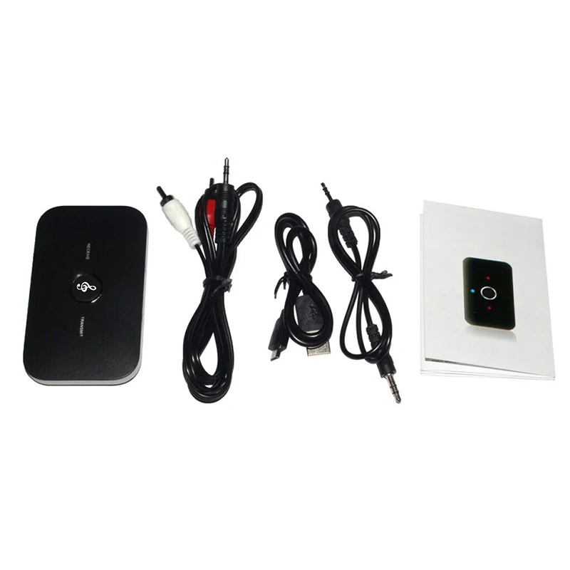 B6 2 в 1 Bluetooth передатчик и приемник беспроводной A2DP Bluetooth аудио адаптер Портативный Аудио плеер Aux 3,5 мм