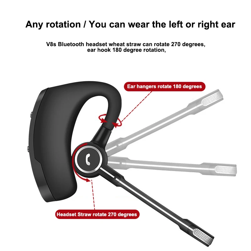v8s bluetooth headset