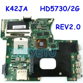 

K42JA HD6570M 2GB Notebook motherboard For ASUS A42J K42J X42J A40J K42JA K42JR K42JP Laptop Mainboard HM55 REV2.0